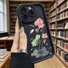 Чехол для телефона с цветами лотоса и стрекозами для iPhone 17 16 15 14 13 12 11 Pro Max Plus, Защитный, Гелевый, Гибкий, Противоударный