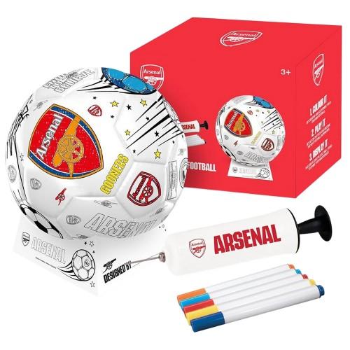 Arsenal FC Colour In Mini Football Set