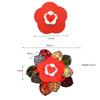 2-layer Snack Tray with Phone Holder Jewelry Organizer Creative Rotating Petal Candy Box  Entertain