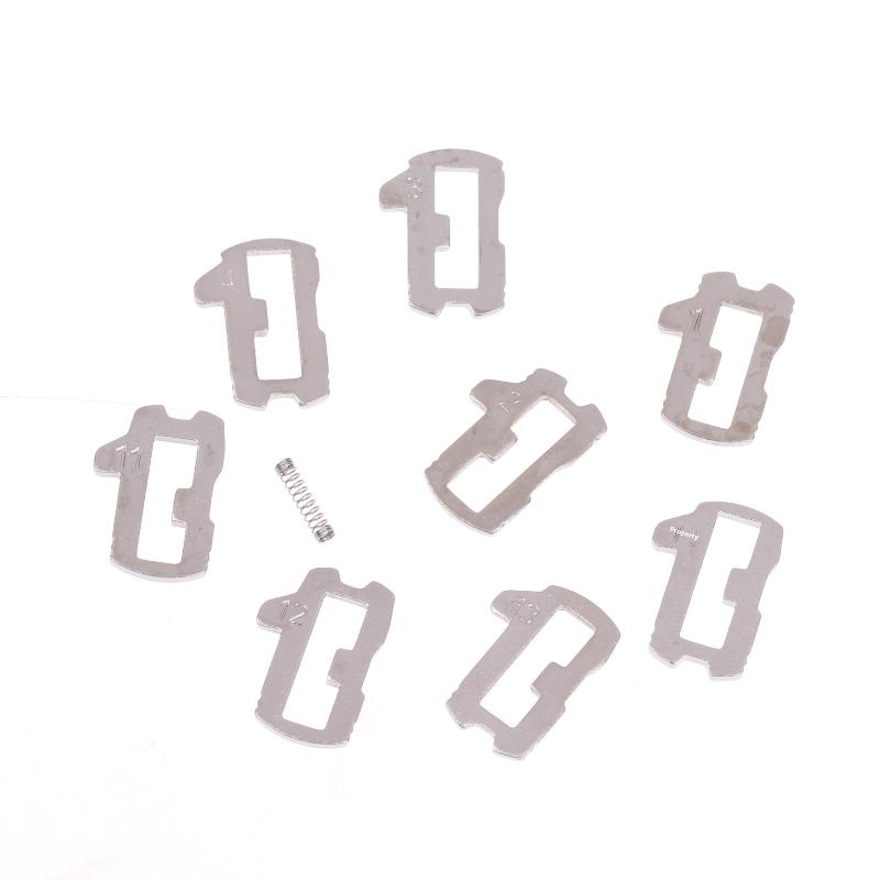 200Pcs Hu92 Lock Plate Car Key Lock Reed Plate Lock Wafer For Car Lock Repair Accessories 8 Types Each 25Pcs