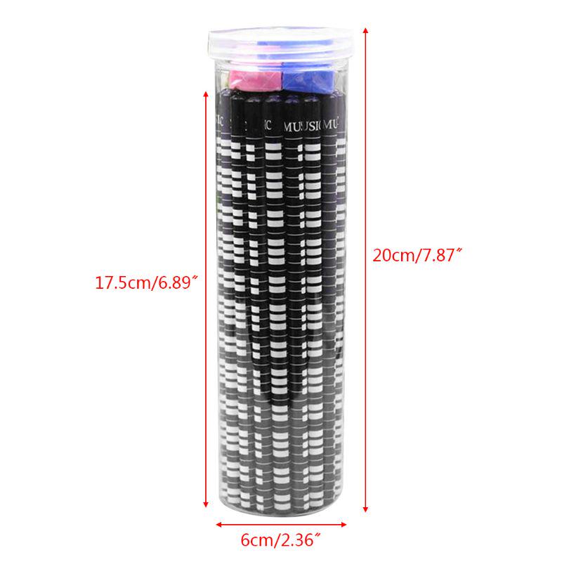 36 шт., карандаш для музыкальных нот, ручка 2B, стандартные фортепианные ноты, письменные принадлежности для рисования, канцелярские принадлежности