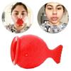 Lip Plumper Enhancer Silicone Fish Shape Natural Pout Mouth Tool Sexy Lip Mouth Suction Pump for Fuller Lips Beauty Device