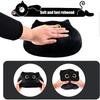 Black Cat Stuffed Animal Plush Toy Creative Cat Shaped Soft Pillow Toy 40CM - Christmas Gift