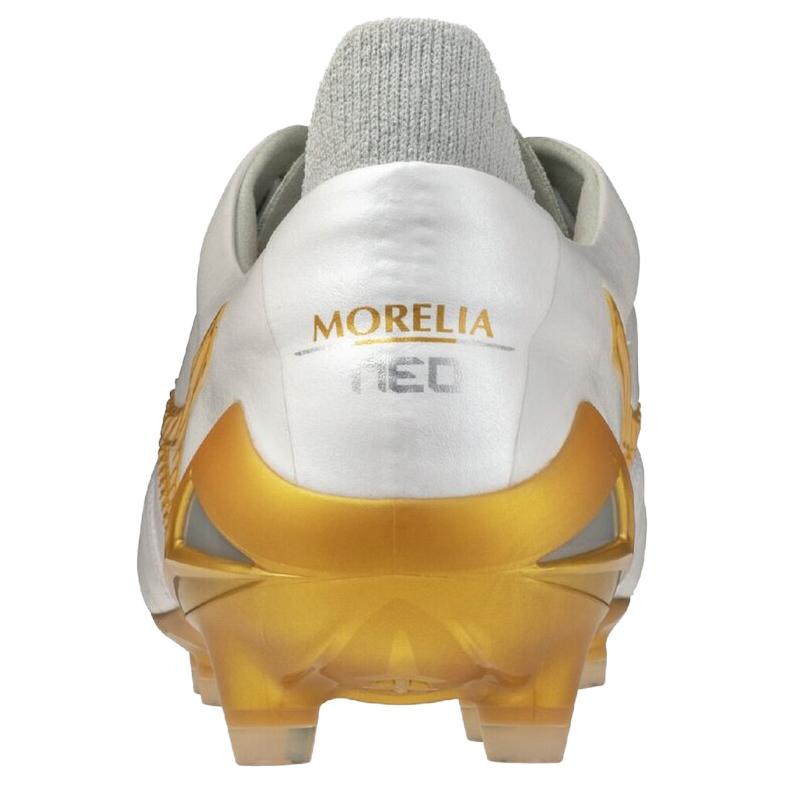 Mizuno Morelia Neo 4 Japan Удобные Мягкие Поддерживающие Легкие Футбольные Бутсы Унисекс футбольные бутсы Белый Платиновый P1GA263050
