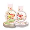 8Guests Fairy Mushroon Disposable Tableware Girls Flower Fairy Birthday Plates Napkin Happy Princess Birthday Party Supplies
