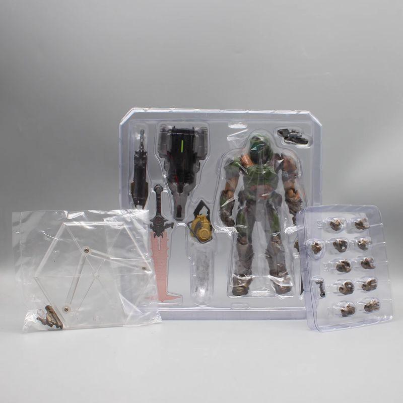 Doom Warrior Eternal Action Character Collection Model Statue Animation Movable Ornament Toys And Gifts