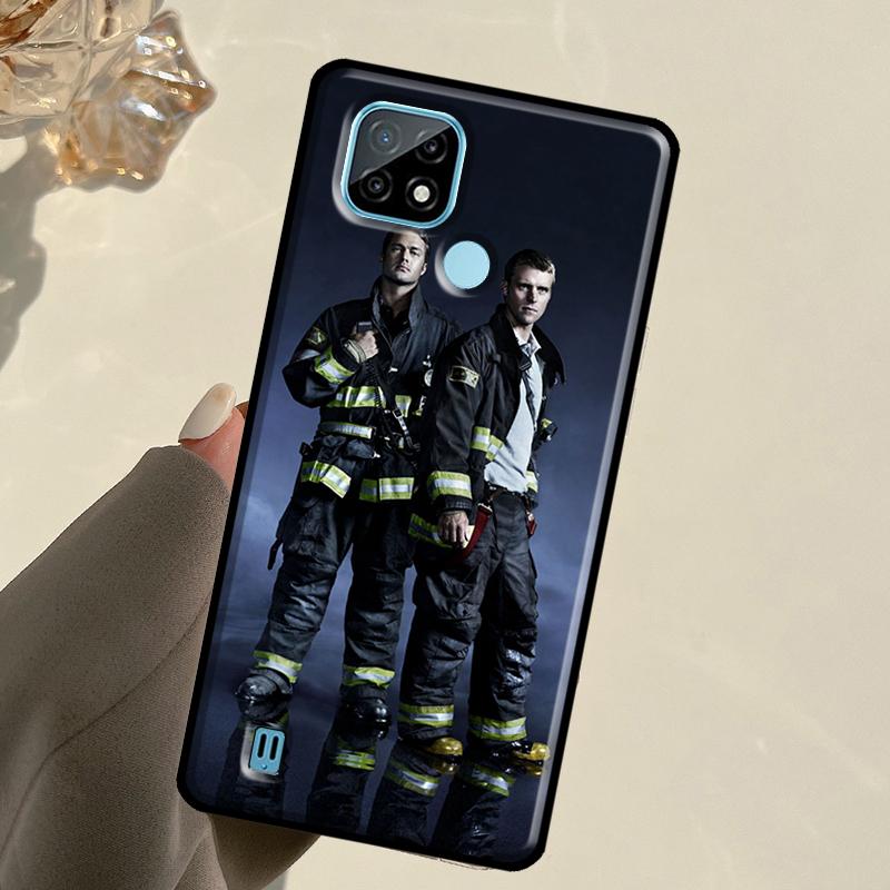 Chicago Fire TV Show For Realme C67 C75 C61 C55 C53 C51 C21Y C25S GT 6 6T 5 GT7 Pro 10 11 12 13 14 Pro Plus Case