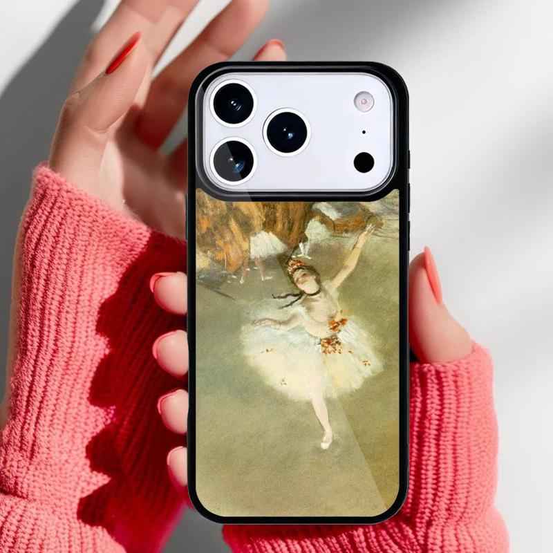 Чехол для телефона Арт Девочка Балерина Балетный Танец для iPhone 17 16 15 14 13 Pro Max Задняя крышка для 12 11 Pro Coque