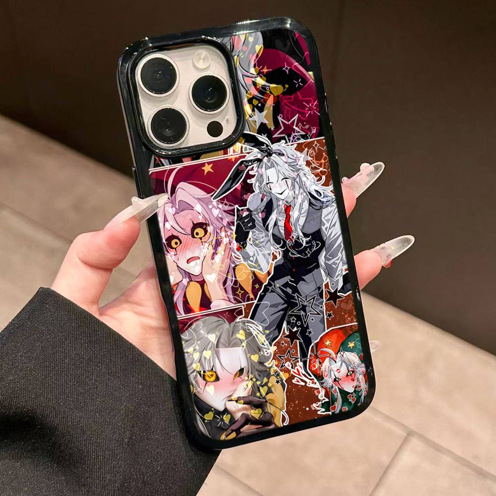 Чехол для телефона The Freak Circus Pierrot для IPhone 17 16 15 14 13 Pro 12 11 Pro Max, Жесткий PC+TPU, Задняя крышка