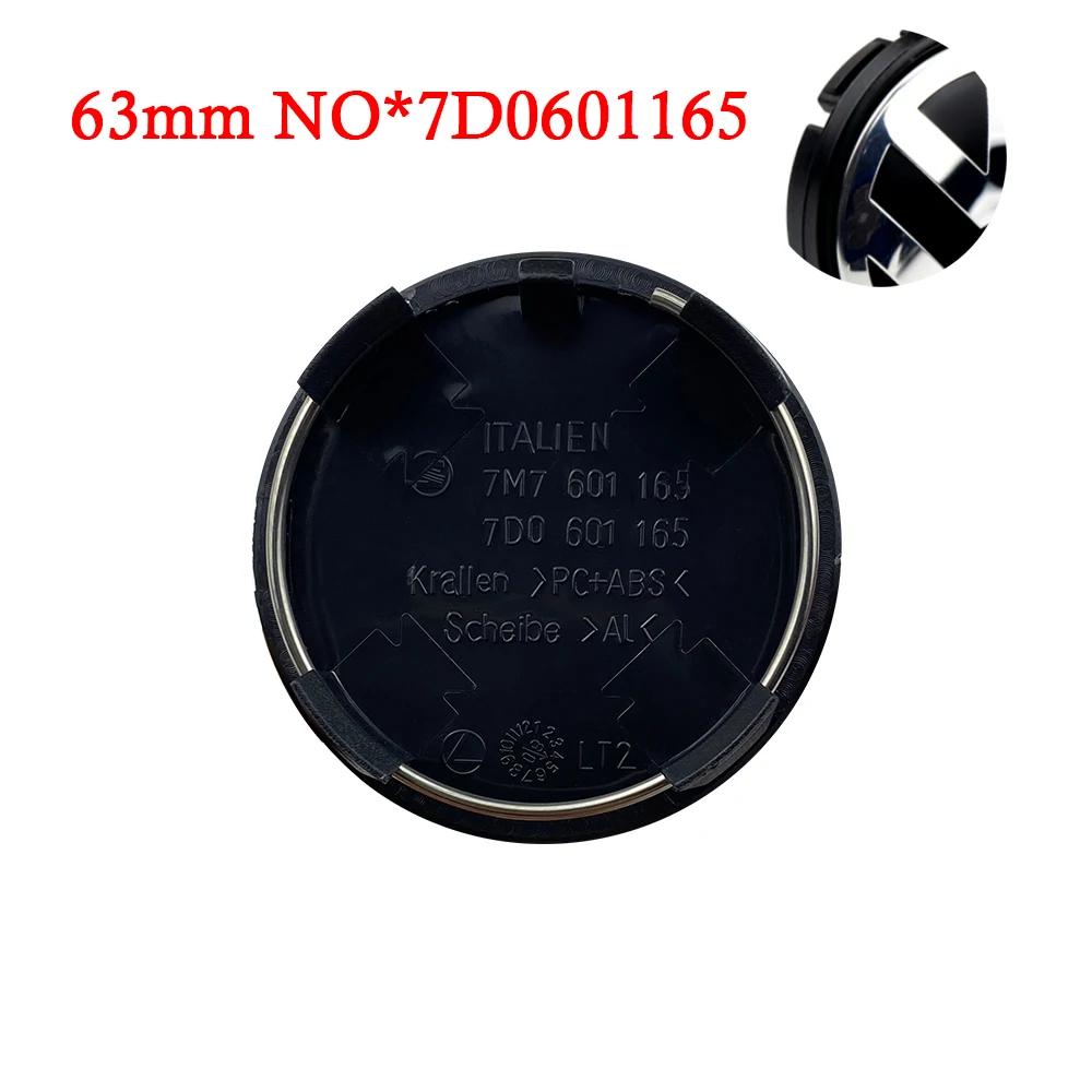 WHAQY1 4Pcs 55mm 56mm 65mm 70mm Car Wheel Center Caps Hubcap Cover for VW Volkswagen Jetta MK5 Golf Passat styling 3B7601171 1J0601171