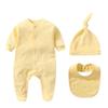 Mom’s Care Children’s Simple Yuval Space Suit 3-Piece Set G003BCAA150, Korean Baby Products