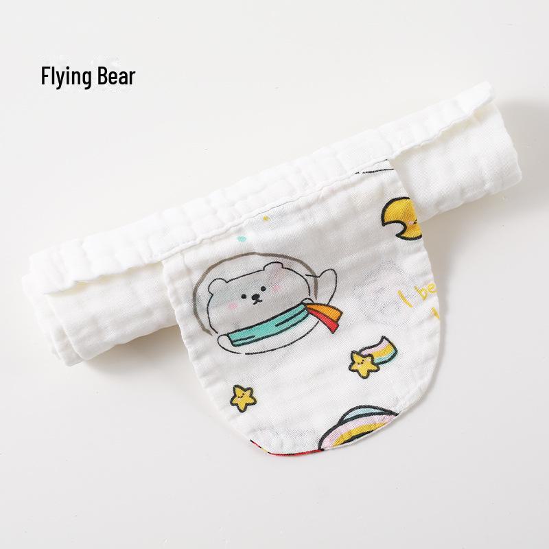 Полотенце для младенцев YX6 из хлопка, впитывающее пот, большое, дышащее, для мальчиков и девочек