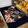 Dino Truck Living Room Nonslip Area Rug Soft Carpet For Bedroom Game Playroom Sofa Office Home Decor Doormat Christmas Gift C9267