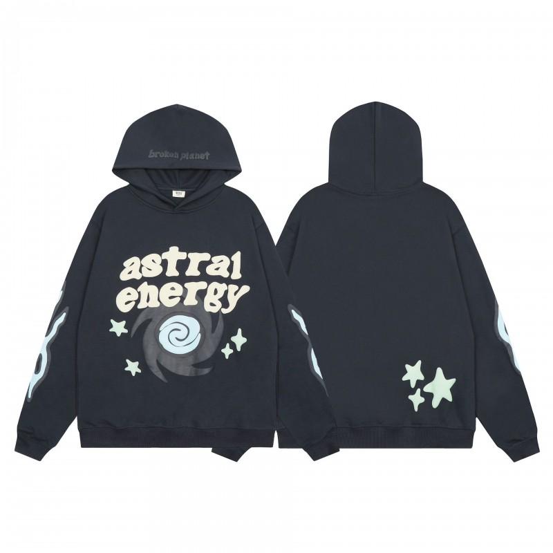 Broken Planet Market BPM Fleece Hoodie Men Women Loose Fit Casual Winter Sweatshirt