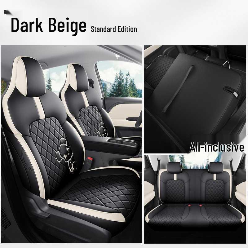 Wuling Bingo PLUS Leather Cartoon Car Seat Cushion for All Seasons
