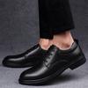 Mode Business Elegantes Kleid Herren Business Schuhe Echtes Leder Herren Freizeitschuhe Neuankömmling Freizeitspaziergang Formelle Schuhe Große Größe 36-50