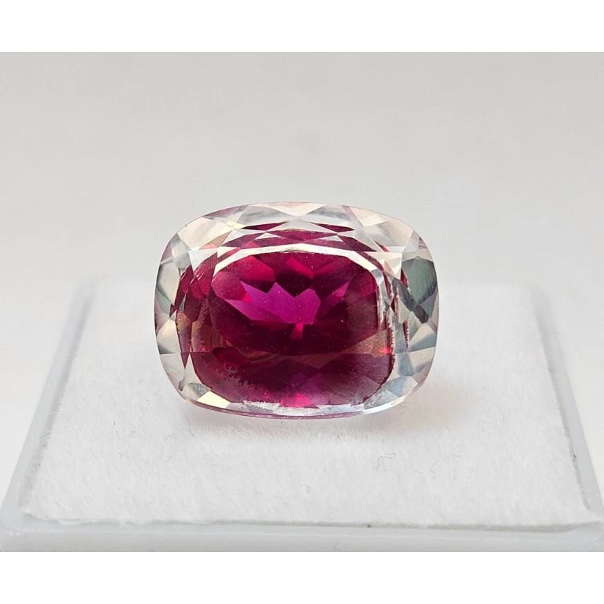 Cushion Cut Natural Bi-Color Pitambari Sapphire 13 Ct Stunning Gemstone