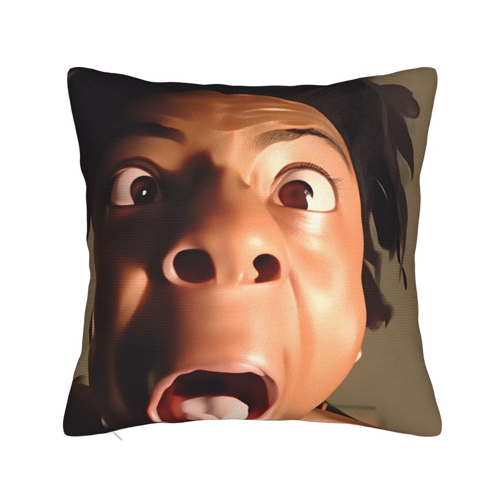 Ishowspeed Extra Meme Pillow Case Retro Trendy Pillow Cover Soft Pillowcases For Sofa Car Home Decor