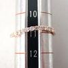 [Новое] Кольцо K18PG Diamond Half Eternity Curve Ring No. 11 [ф2-3]