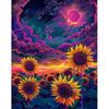 Diy Painting By Numbers Sunflowers Kits Picture On Numbers Sky Handicrafts For Home Wall Art Gift