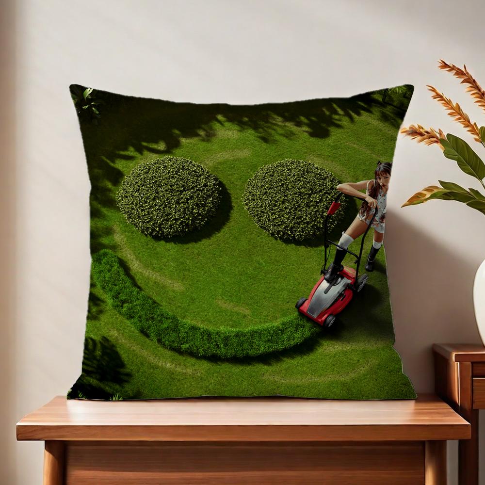 NNina singer CChubaa cushion cover For Pillow Printing Sofa Decoration Home Car Room Coffee Shop Office Nordic Simplicity