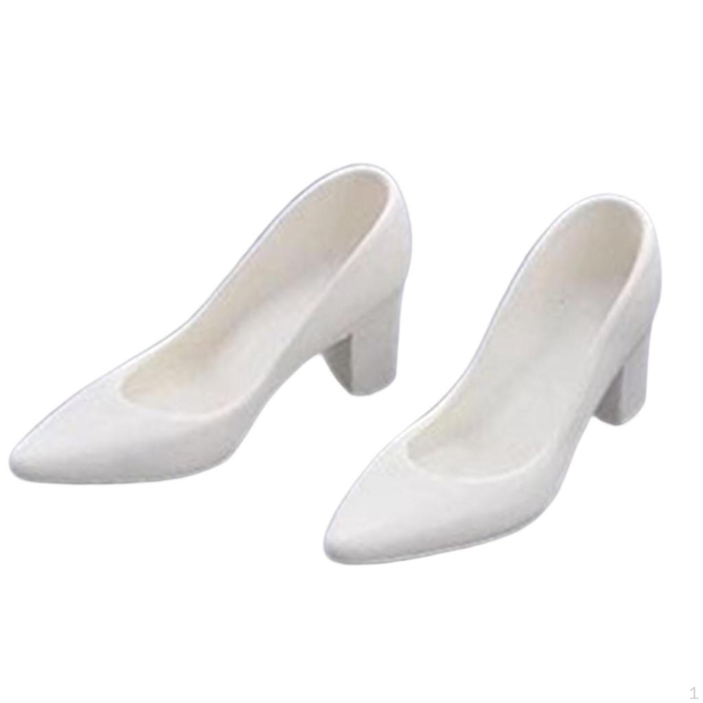 1/6 -Skala -bjd -puppet Shoes, High Heeled Tat Play Toy, Handmade Miniature -high -Heels