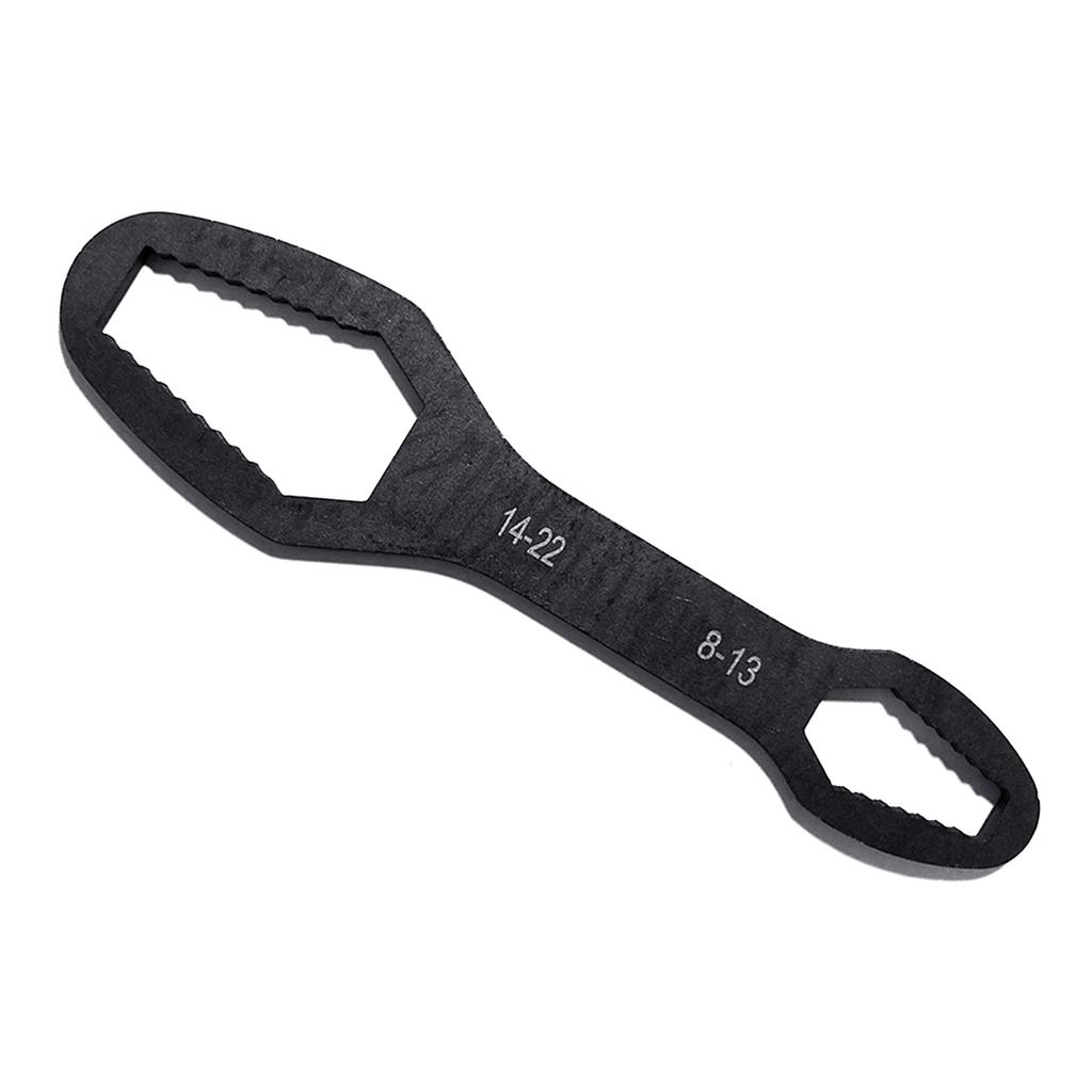 Портативный двухсторонний гаечный ключ Torx 8-22 мм для очков и гаек, удобный инструмент для повседневного ремонта и обслуживания