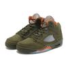 Air Jordan 5 Retro Olive 2024 Мужские кроссовки Green Army-Oliv Solar-Orange DD0587-308