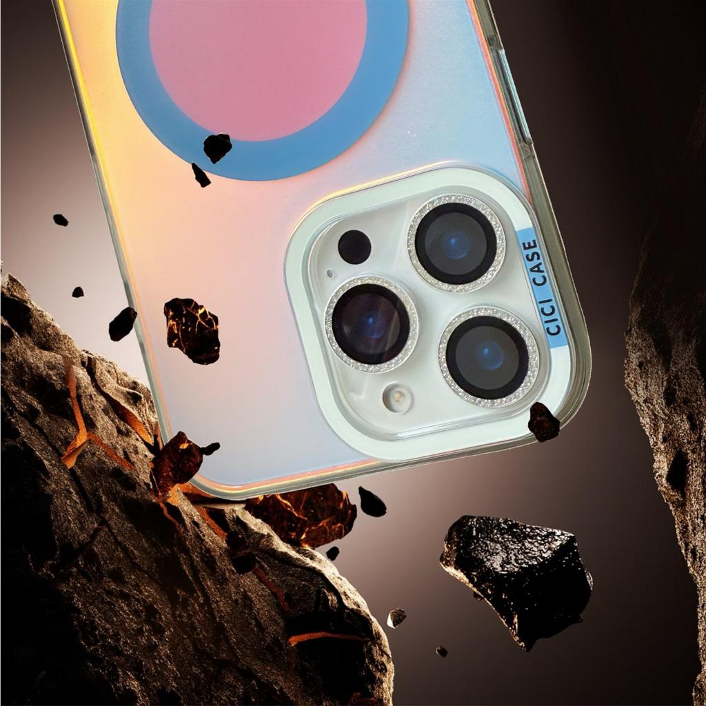 Роскошные модные матовые чехлы Magsafe с изменяющим цвет для iPhone 17 Air 16 15 Pro Max 14 13 Магнитная беспроводная зарядка