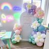 141Pcs Daisy Balloon Garland Arch Macaron Candy Colored Balloon Girls Princess Birthday Party Wedding Decor Baby Shower