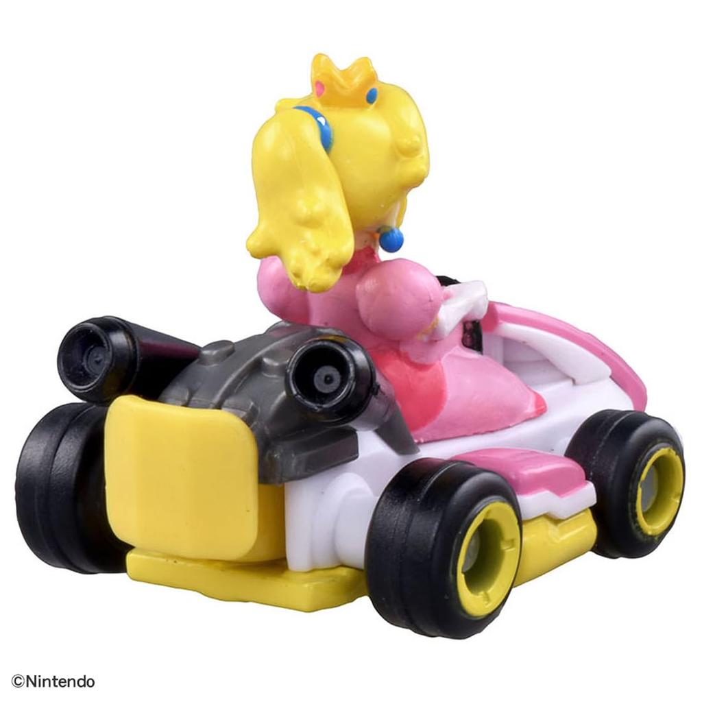 Takara Tomy Tomica Drift Tomica Mario Kart Drift Starter Set Peach Standard Kart Mini Car Toy Ages & 3+
