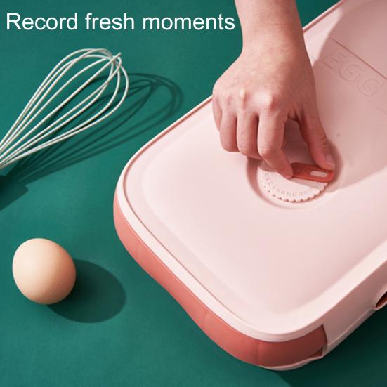 Ящик для хранения яиц, конструкция ящика, большая вместимость, канавка против столкновений, влагостойкая, кухонный органайзер для хранения яиц