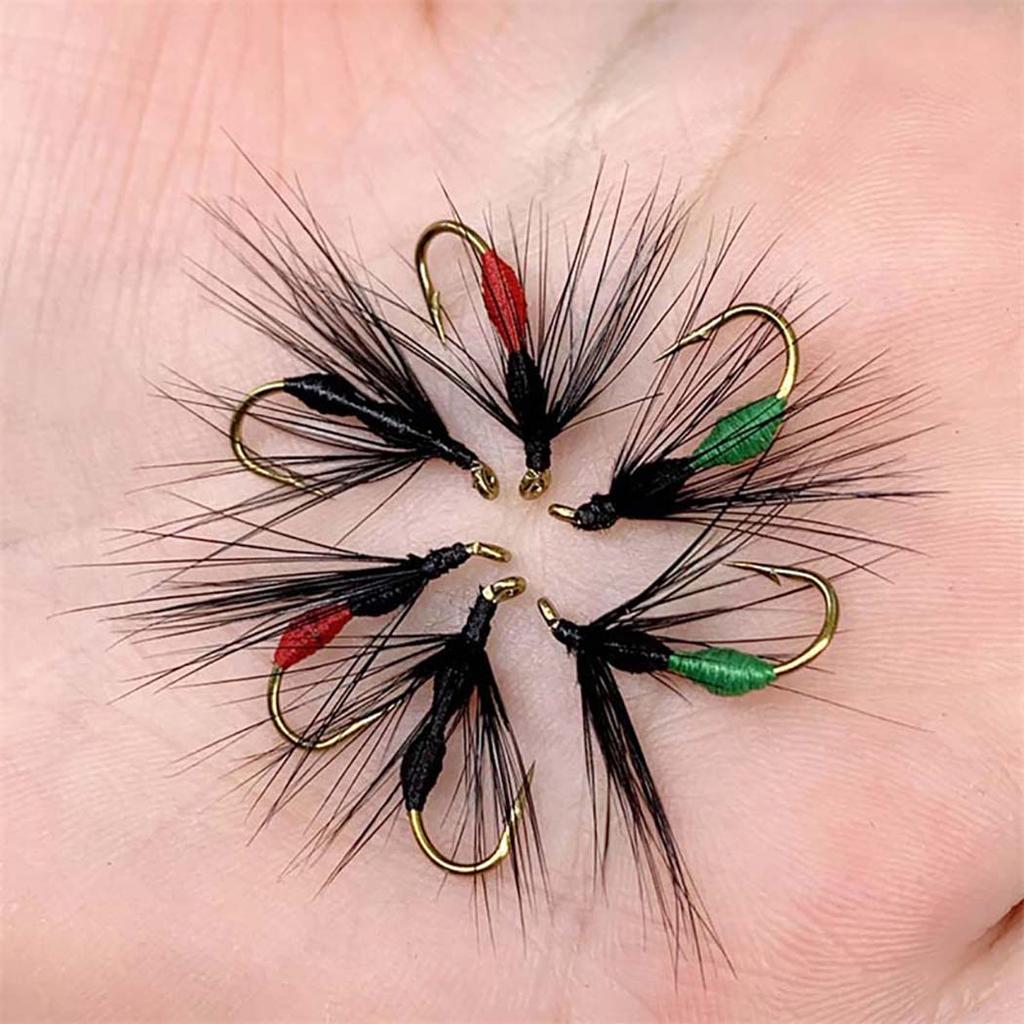 25 шт./кор. нахлыстом, наживка для насекомых, искусственная нахлыстовая форель, приманки для рыбалки, бионическая приманка ручной работы для муравьев