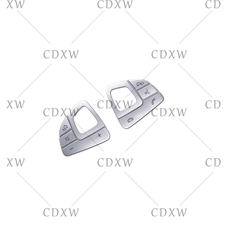 Suitable for Mercedes-Benz W213 E-Class 2016-2018 interior modified steering wheel switch button sticker trim strip