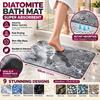 Non Slip Washing Machine Top Protector Pad Marble Pattern Bathroom Carpet  Home