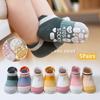 5Pairs Cotton Kids Ankle Sock Letter Toddle Walking Socks Creative Baby Floor Socks  Daily