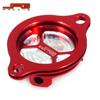 CRF250R 2004-2009 Off-Road Motorcycle CNC Aluminum Oil Filter Cover.