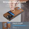Wireless Ring Leather Wallet Phone Case for iPhone 15 Pro Max 14 Plus 13 12 11 for Samsung Galaxy S24 Ultra S23 S22 S21 FE A35 A15 A05 A54 A34 Cover