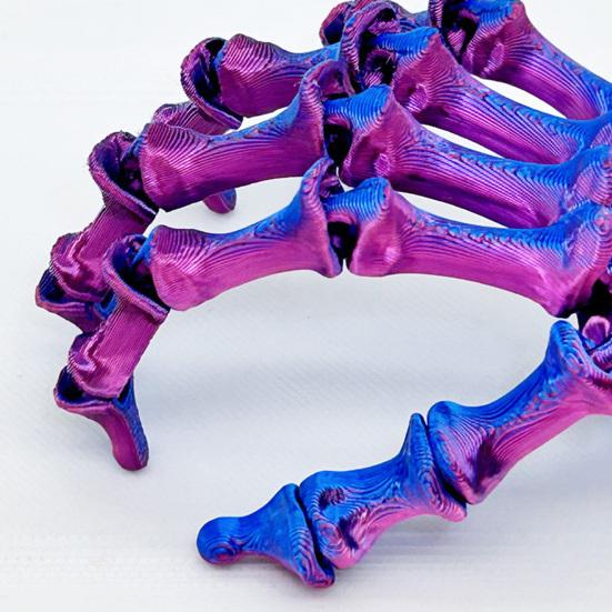 Украшение Призрачная Рука Реалистичная 3D-печатная Модель Руки Скелета Украшение Дома с Привидениями Акцент для DIY Проекта