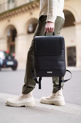 Moleskine Metro Slim Backpack, Men's, Black, One Size, Fits 15-inch Laptop, Business Backpack