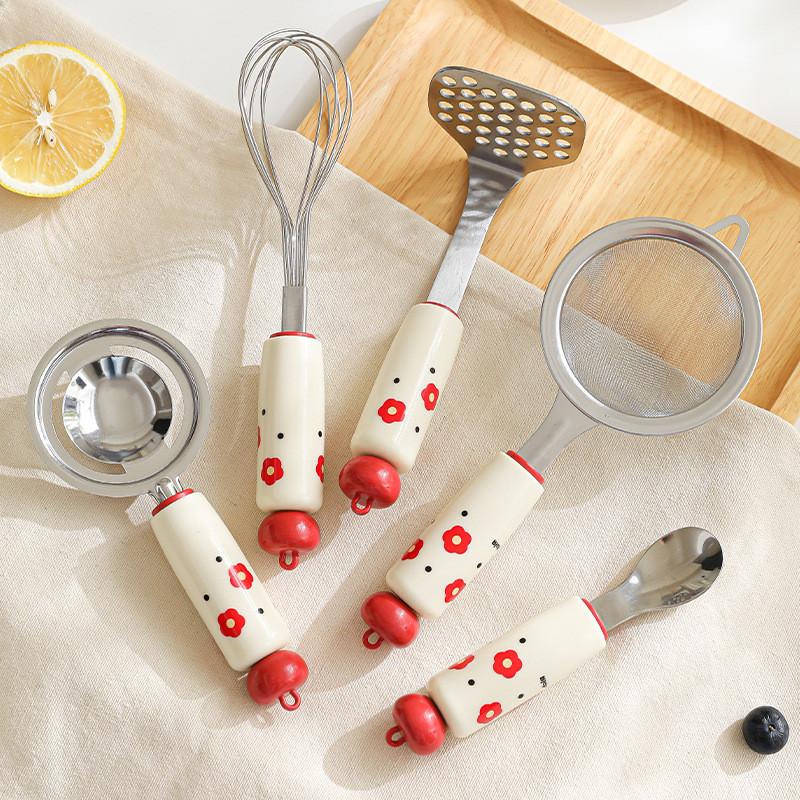 Dopamine Kitchen Tools Collection With Food Press And Strainer For Baby Meal Prep