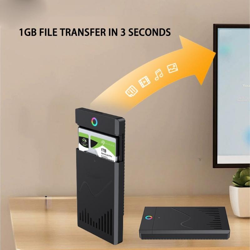 USB3.0/Type C 3.1 2,5-дюймовый корпус-бокс для жесткого диска Корпус-бокс для жесткого диска Замена корпуса для аксессуаров ПК и ноутбуков