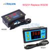 W3230 AC 110В-220В DC12В 24В Цифровой термостат Контроллер температуры Регулятор Управление нагревом и охлаждением Приборы Светодиодный дисплей