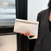 Элегантный многофункциональный женский клатч Большая вместимость Плетеный узор Вечерний карман для телефона Кошелек для монет Роскошный длинный кошелек CLE