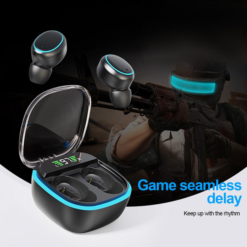 Беспроводная Bluetooth 5.4 Мини-гарнитура маленькие наушники-вкладыши для сна, работы, спорта, невидимые наушники HD HIFI бас-звук качественные наушники