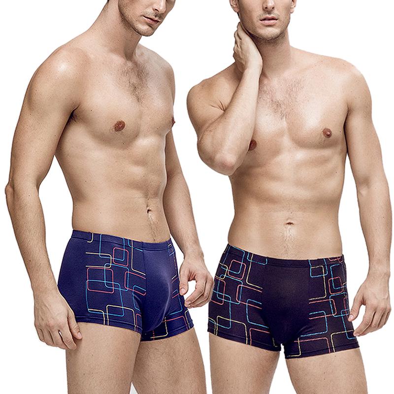 Модные унисекс модные шорты мужские мягкие 7XL нижнее белье гипертрофия трусы выпуклый карман модал дышащие трусы боксеры с принтом 1 шт горячий большой размер
