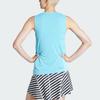 Adidas Tennis Heat.Rdy Match Tank Top Color Block Round Neck Sleeveless Vest Women Tops Blue IL9597