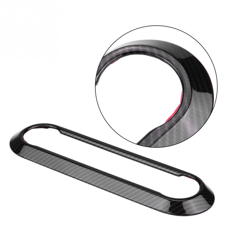 Углеродное волокно салона автомобиля, ручка кондиционера, панель, рамка, накладка для Alfa Romeo Stelvio 2017 2018 Giulia