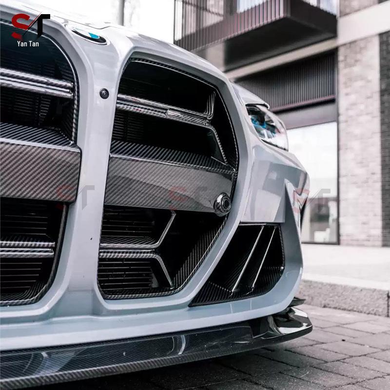 Решетка переднего бампера в стиле CSL из сухого углеродного волокна для BMW M3 G80 и M4 G82