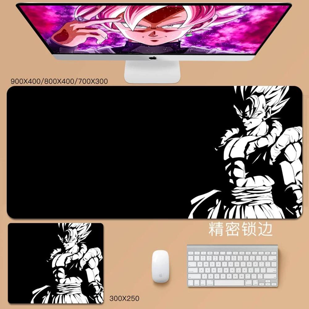 Мужской Крутой Коврик для Мыши Удобство Анимация Dragon Ball Сон Гоку Кожаный Коврик для Мыши Мультяшный Вегета Булма Броли Большой Коврик для Клавиатуры Студенческий Настольный Коврик